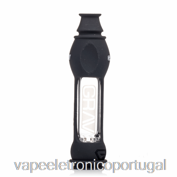Vape Eletronico Grav Octo-taster Com Pele De Silicone Preta